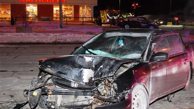 Accident à Richelieu